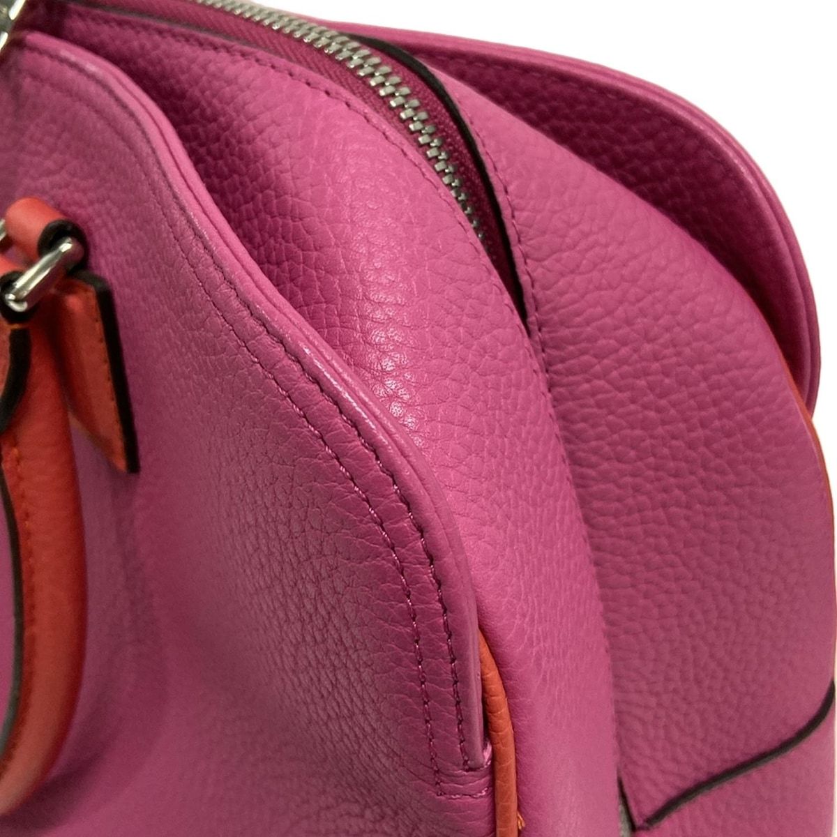Loewe Handbag Alamo Addy 329.84bf31 Pink X Red Leather