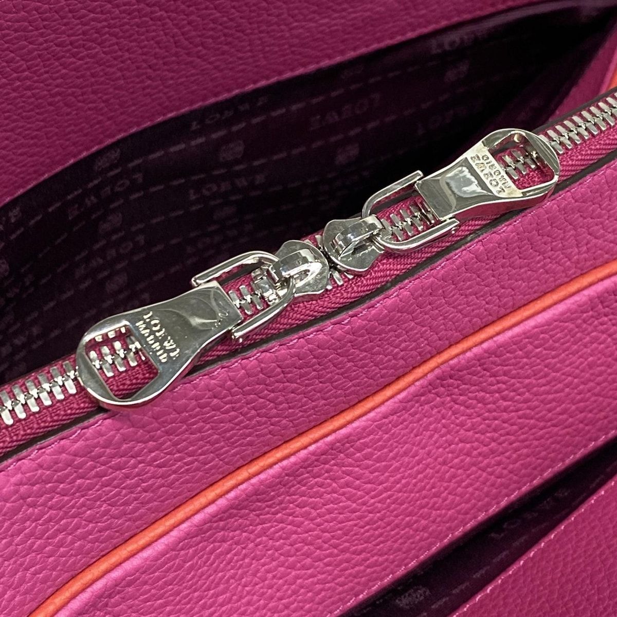 Loewe Handbag Alamo Addy 329.84bf31 Pink X Red Leather