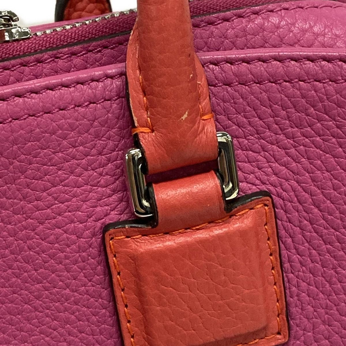 Loewe Handbag Alamo Addy 329.84bf31 Pink X Red Leather