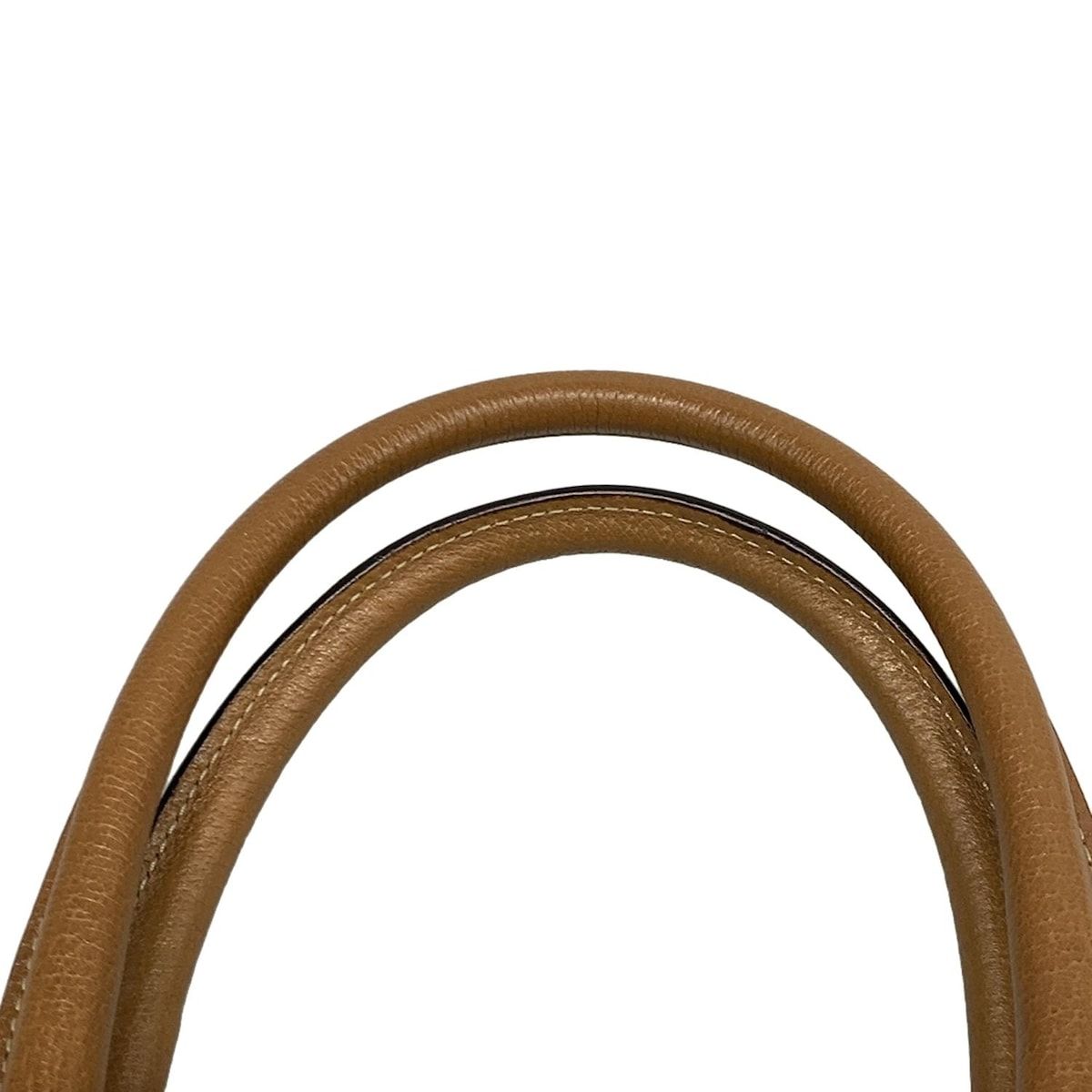 Gucci Handbag GG Pattern 131024 Brown X Beige Leather