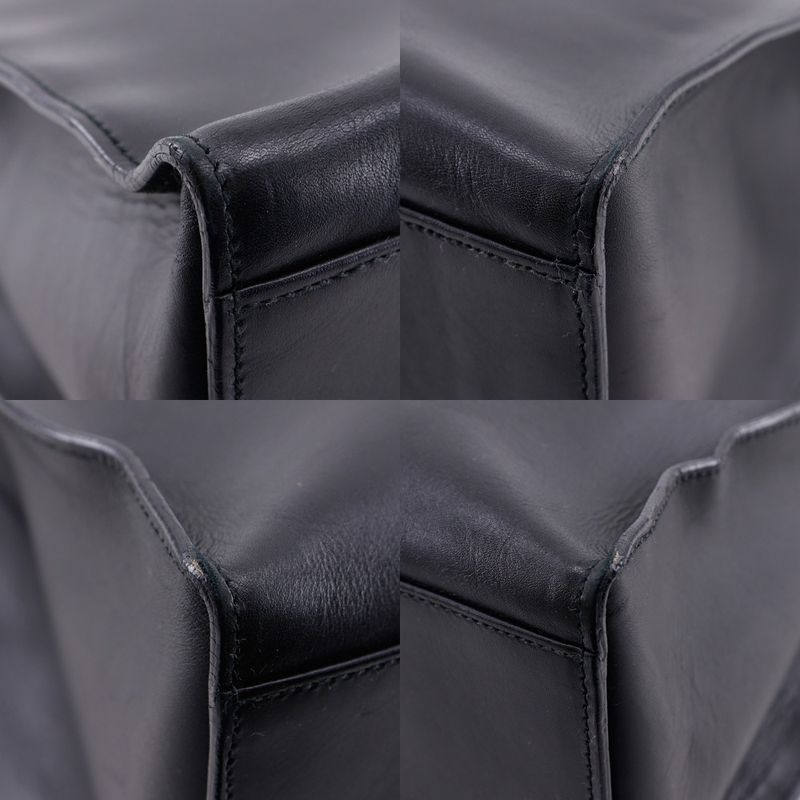 Gucci Tote Bag 002.1025.002058 Calf Black Women's Handbag