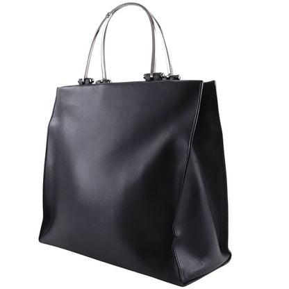 Gucci Tote Bag 002.1025.002058 Calf Black Women's Handbag