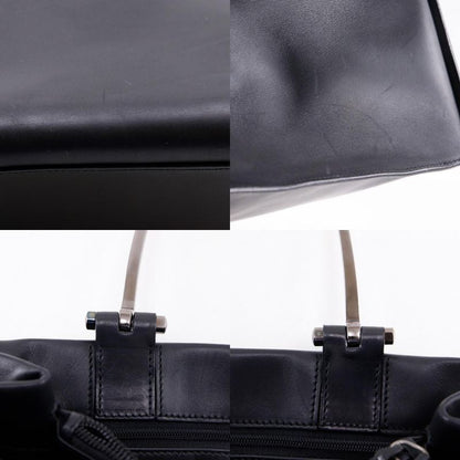 Gucci Tote Bag 002.1025.002058 Calf Black Women's Handbag