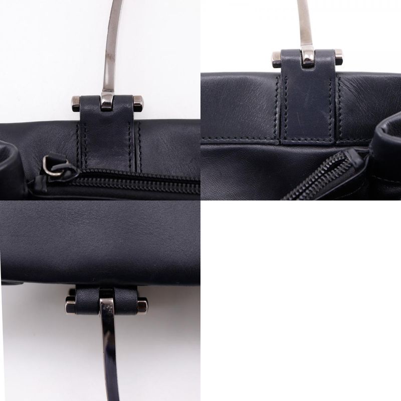 Gucci Tote Bag 002.1025.002058 Calf Black Women's Handbag