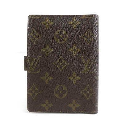 LOUIS VUITTON Ballpoint Pen Set Notebook Cabas - Monogram Agenda PM R20005