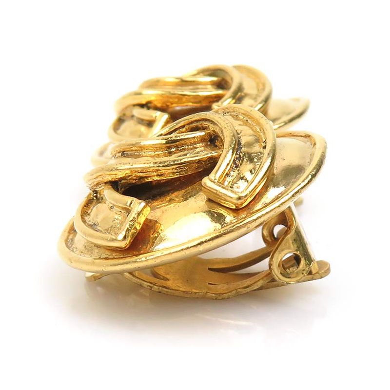 CHANEL Earring here mark
