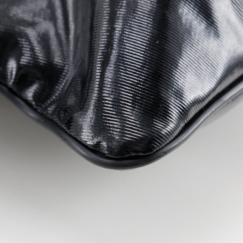 Gucci Cles Store Emblem 181093 PVC Black Men's Shoulder Bag