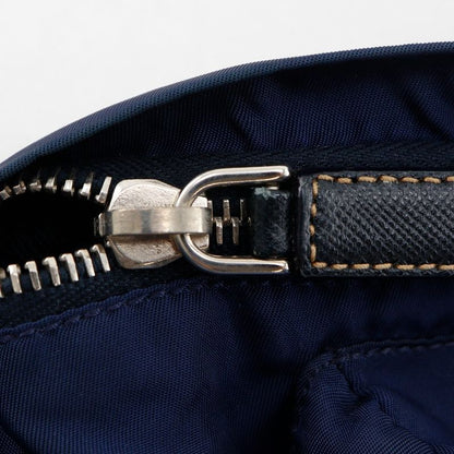 Prada Waist Pouch Body Bag Nylon Navy Unisex Waist Bag