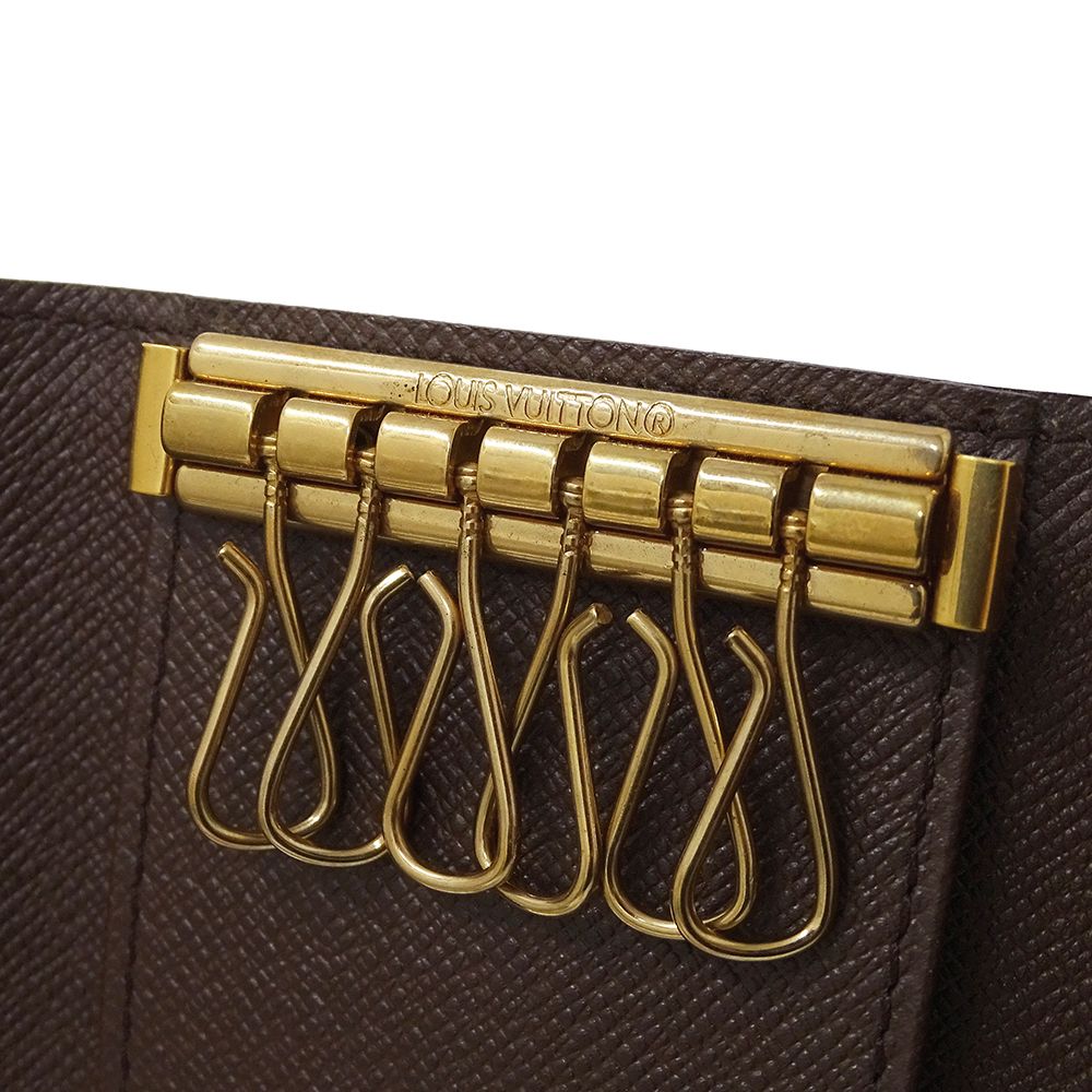 Louis Vuitton Key Case Damier Women'S Men'S Brand 6 Key Case Multicles 6 N62630