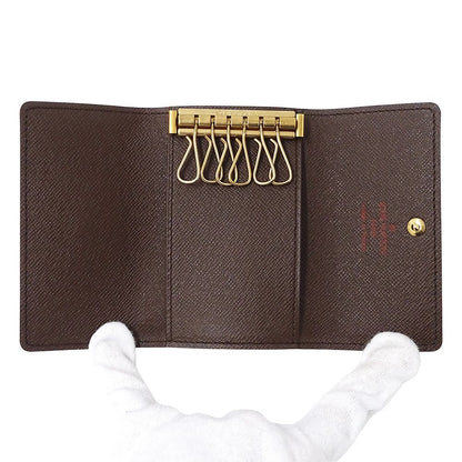Louis Vuitton Key Case Damier Women'S Men'S Brand 6 Key Case Multicles 6 N62630