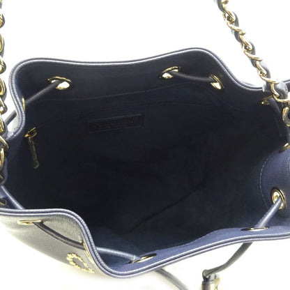 Chanel Chanel Shoulder Deauville Caviar Navy Bag