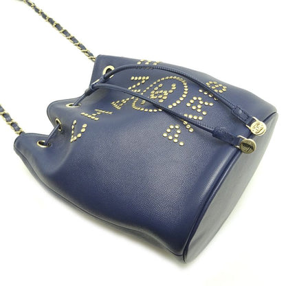 Chanel Chanel Shoulder Deauville Caviar Navy Bag