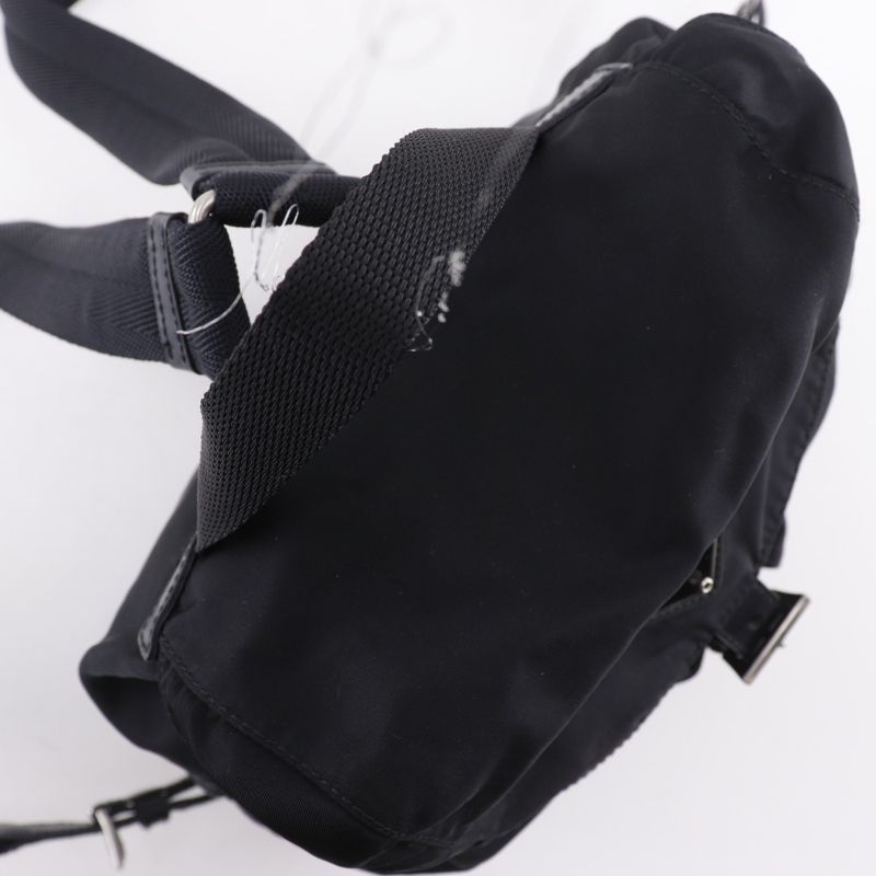 Prada Backpack B6677 Nylon Nero Black Women's Rucksack/daypack