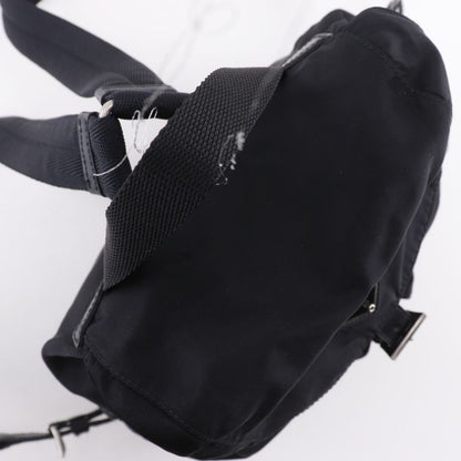 Prada Backpack B6677 Nylon Nero Black Women's Rucksack/daypack
