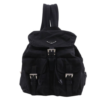Prada Backpack B6677 Nylon Nero Black Women's Rucksack/daypack
