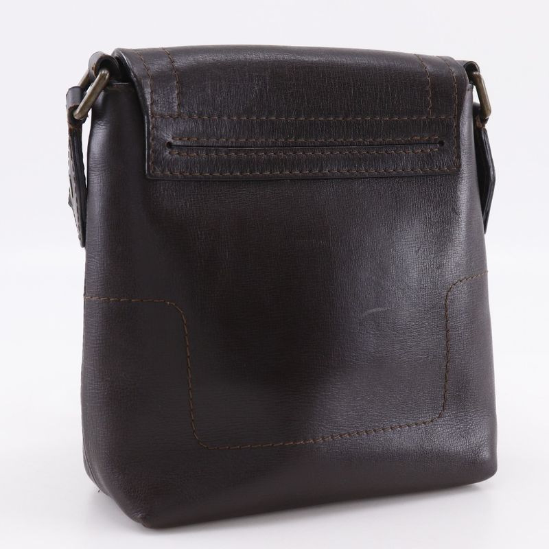 Louis Vuitton Yuma Utah Line M92995 Leather Brown Th2078 Men's Shoulder Bag