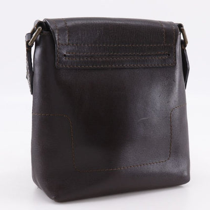 Louis Vuitton Yuma Utah Line M92995 Leather Brown Th2078 Men's Shoulder Bag