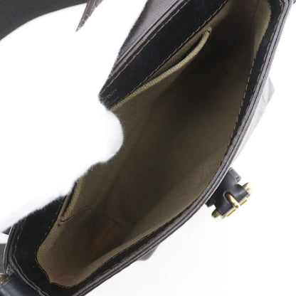 Louis Vuitton Yuma Utah Line M92995 Leather Brown Th2078 Men's Shoulder Bag