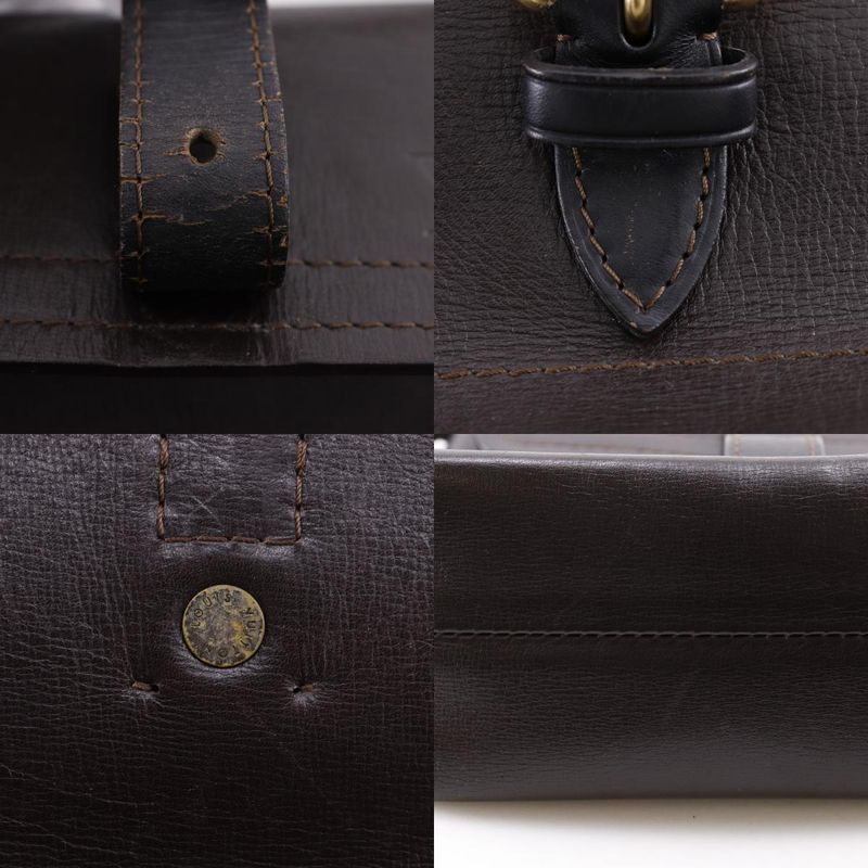 Louis Vuitton Yuma Utah Line M92995 Leather Brown Th2078 Men's Shoulder Bag