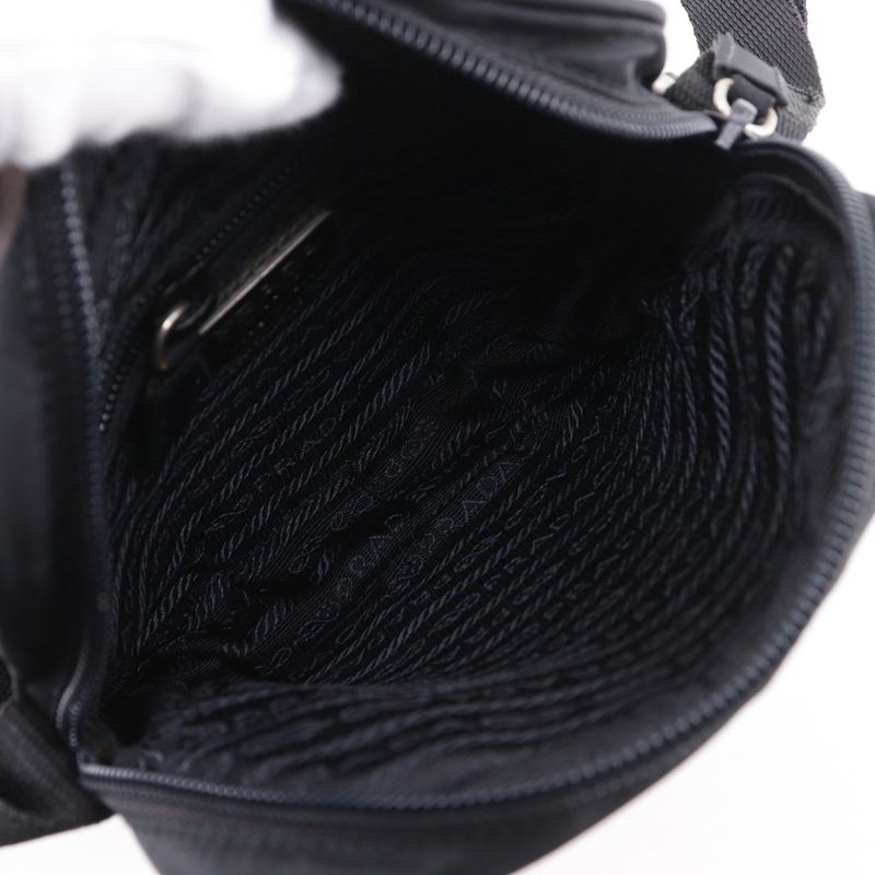 Prada Sports Prada Sports Pochette B8675 Nylon Nero Black Unisex Shoulder Bag