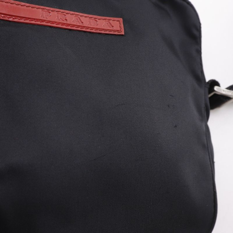 Prada Sports Prada Sports Pochette B8675 Nylon Nero Black Unisex Shoulder Bag