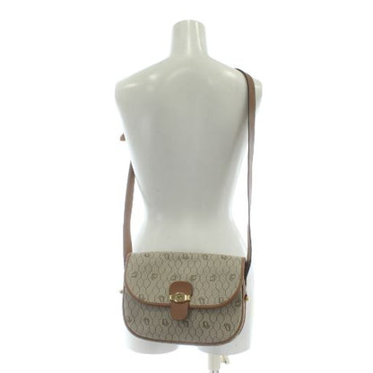 Christian Dior Vintage Shoulder Bag PVC Leather Honeycomb All Over Pattern Logo