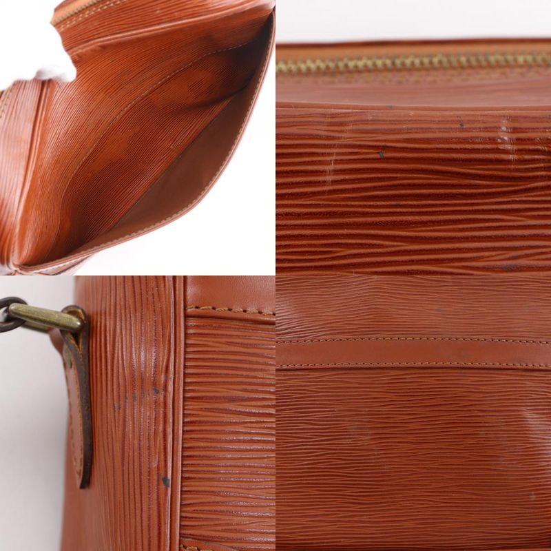 Louis Vuitton Trocadero 27 Vintage M52303 Epi Leather Kenya Brown Mi0961 Unisex