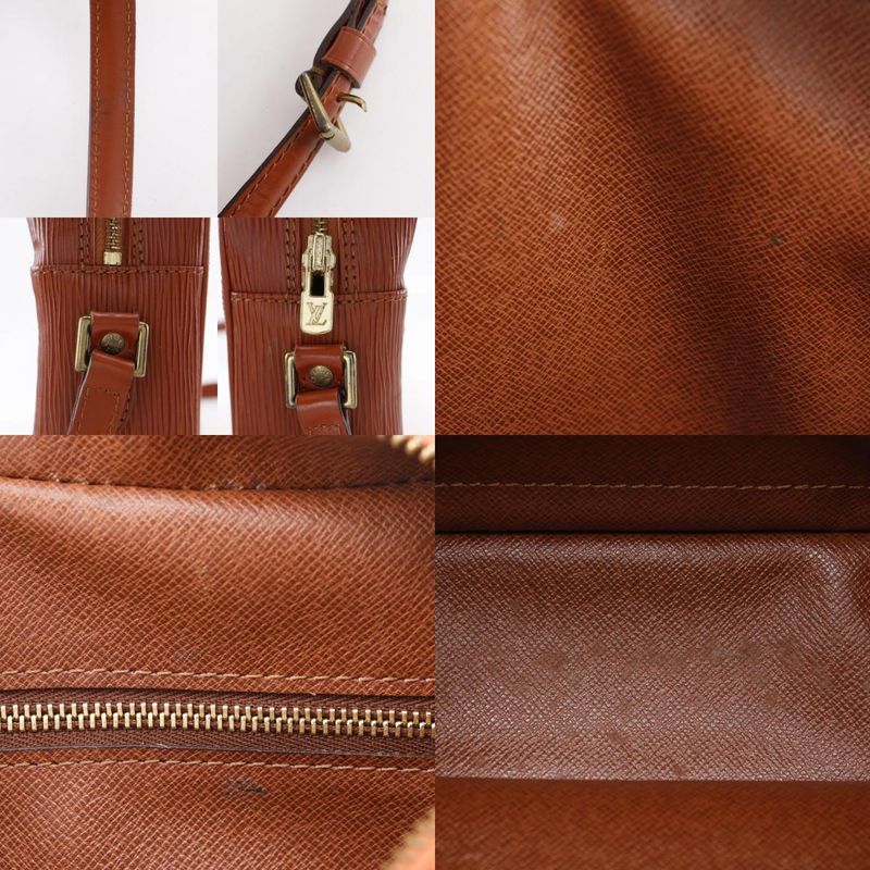 Louis Vuitton Trocadero 27 Vintage M52303 Epi Leather Kenya Brown Mi0961 Unisex