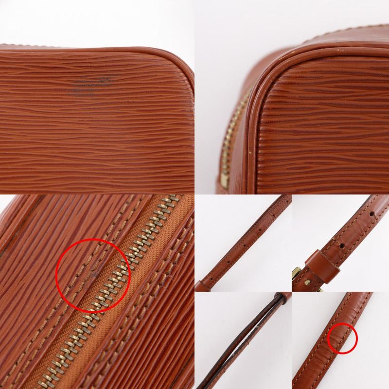 Louis Vuitton Trocadero 27 Vintage M52303 Epi Leather Kenya Brown Mi0961 Unisex