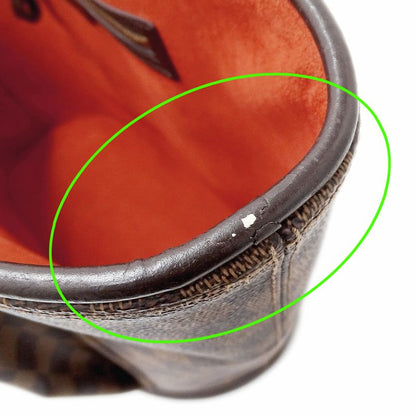 Louis Vuitton Bag Damier Women's Brand Tote Bag Manosque GM N51120 Brown Large