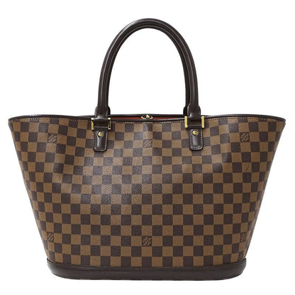 Louis Vuitton Bag Damier Women's Brand Tote Bag Manosque GM N51120 Brown Large