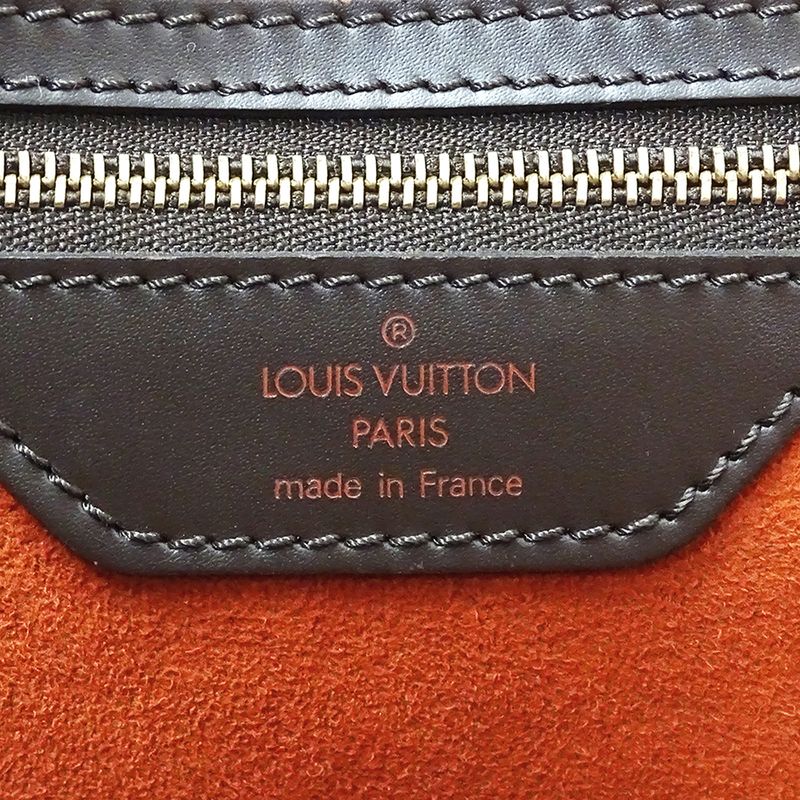 Louis Vuitton Bag Damier Women's Brand Tote Bag Manosque GM N51120 Brown Large