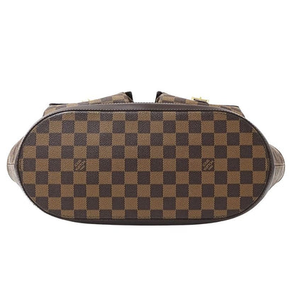 Louis Vuitton Bag Damier Women's Brand Tote Bag Manosque GM N51120 Brown Large