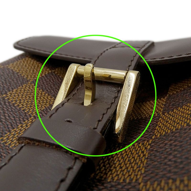 Louis Vuitton Bag Damier Women's Brand Tote Bag Manosque GM N51120 Brown Large