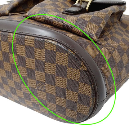 Louis Vuitton Bag Damier Women's Brand Tote Bag Manosque GM N51120 Brown Large