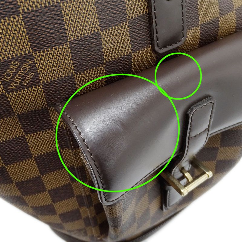 Louis Vuitton Bag Damier Women's Brand Tote Bag Manosque GM N51120 Brown Large