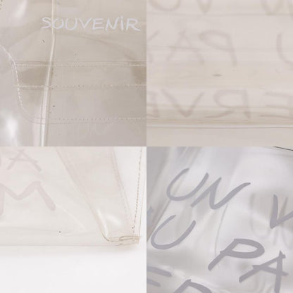 Hermes Vinyl Kelly Vinyl Clear Ladies Handbag