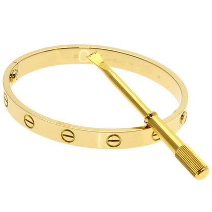 Cartier Love Bracelet #16 Bracelet with Driver K18yg Ladies