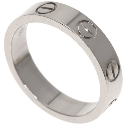 Cartier Mini Love Ring #45 Ring K18wg Women's