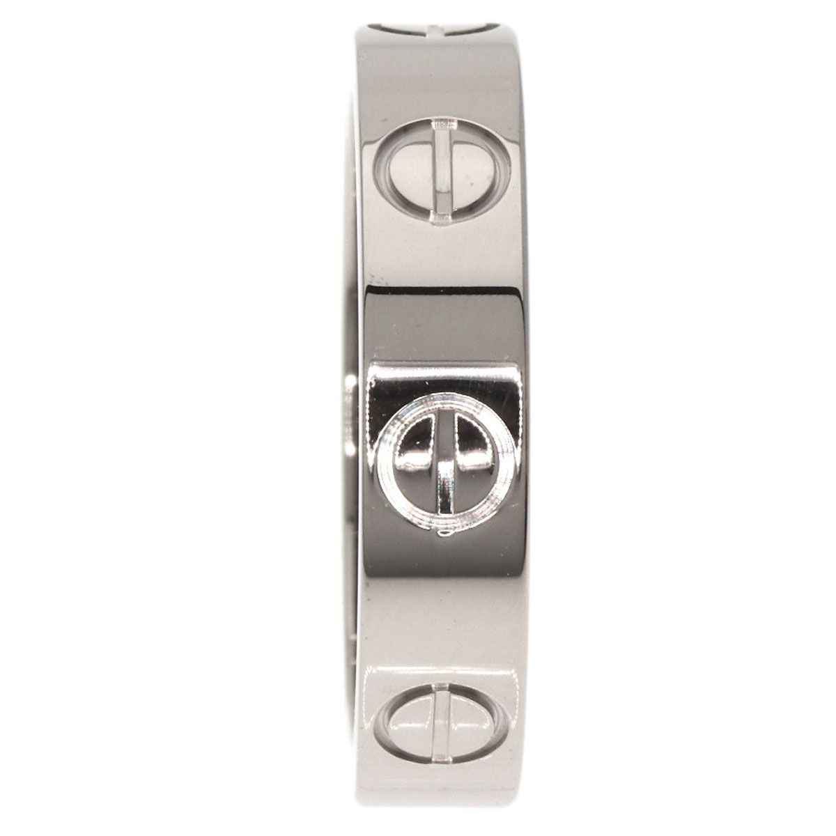 Cartier Mini Love Ring #45 Ring K18wg Women's