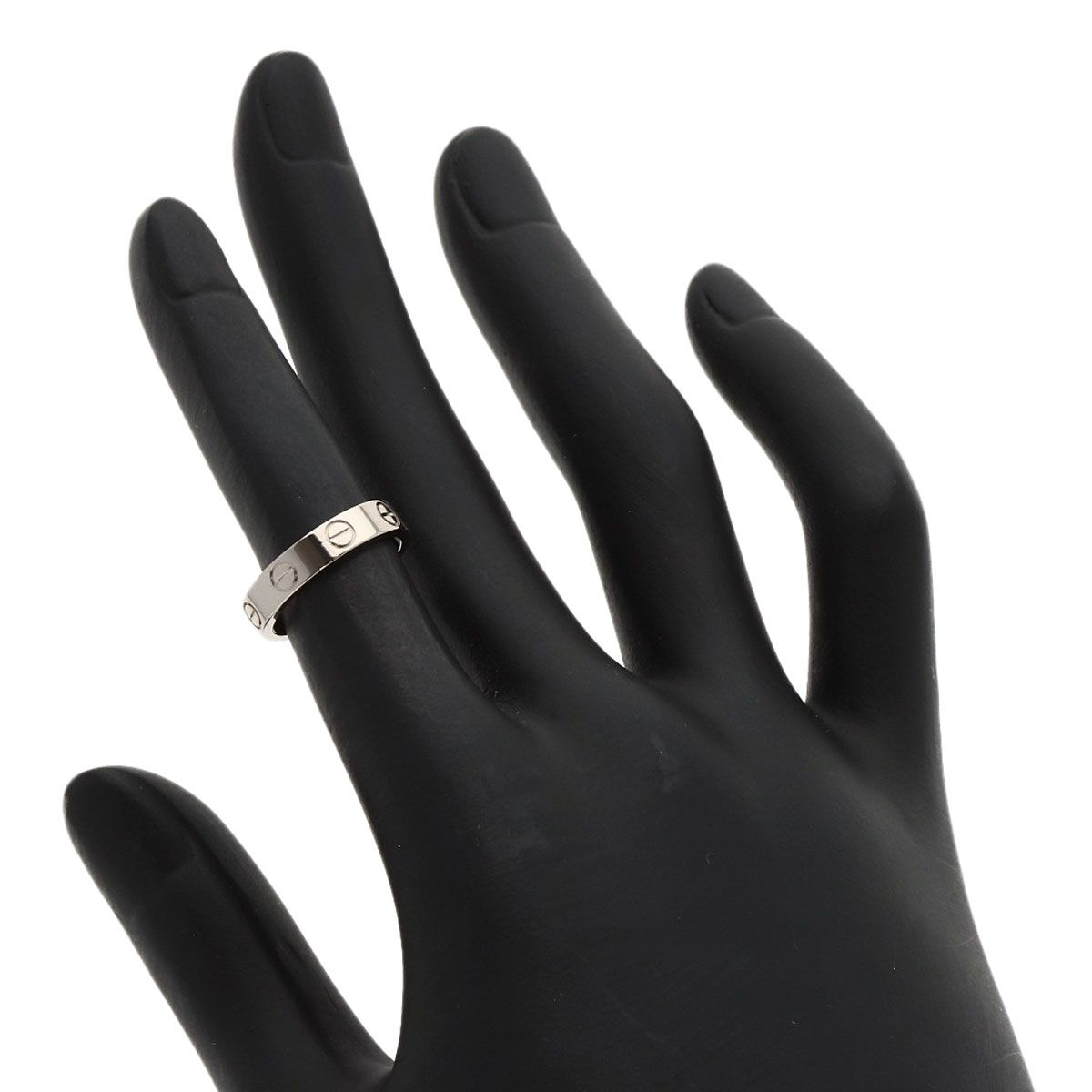 Cartier Mini Love Ring #45 Ring K18wg Women's