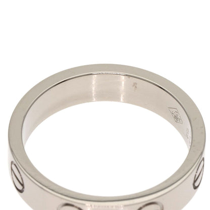 Cartier Mini Love Ring #45 Ring K18wg Women's