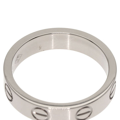 Cartier Mini Love Ring #45 Ring K18wg Women's