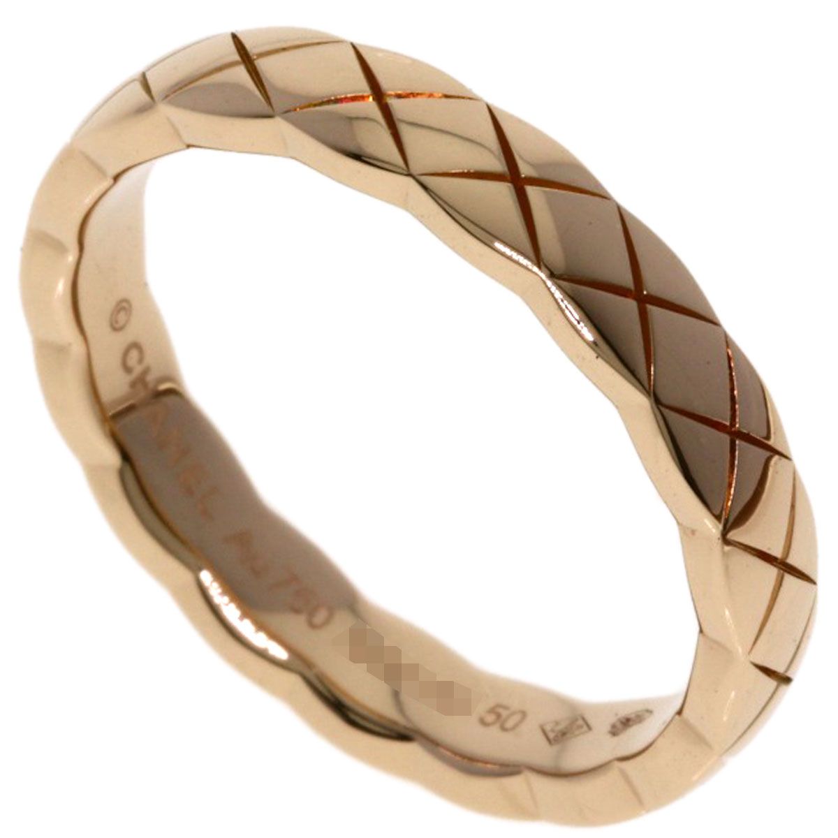 Chanel Coco Crush Mini Model #50 Ring K18pg Women's