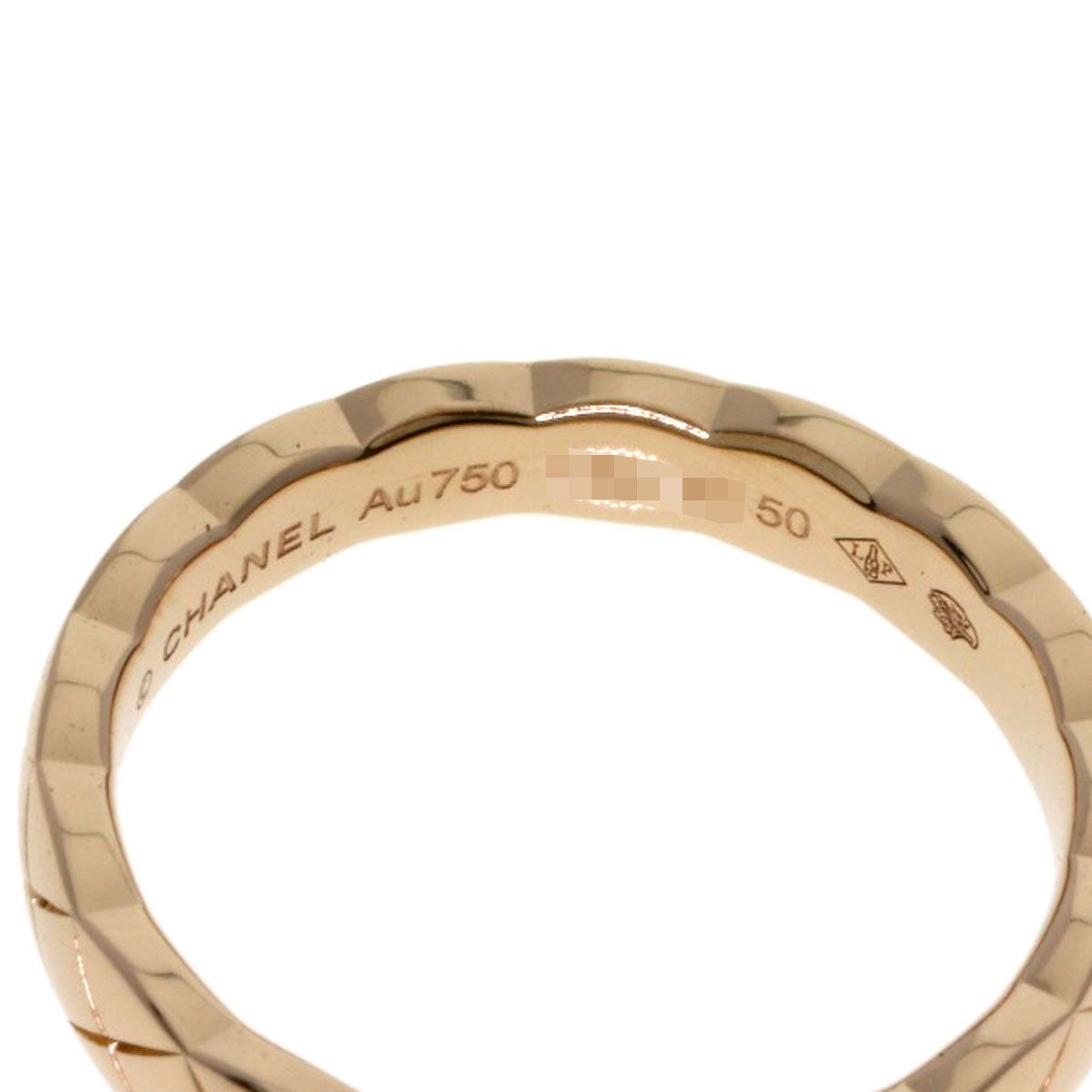 Chanel Coco Crush Mini Model #50 Ring K18pg Women's