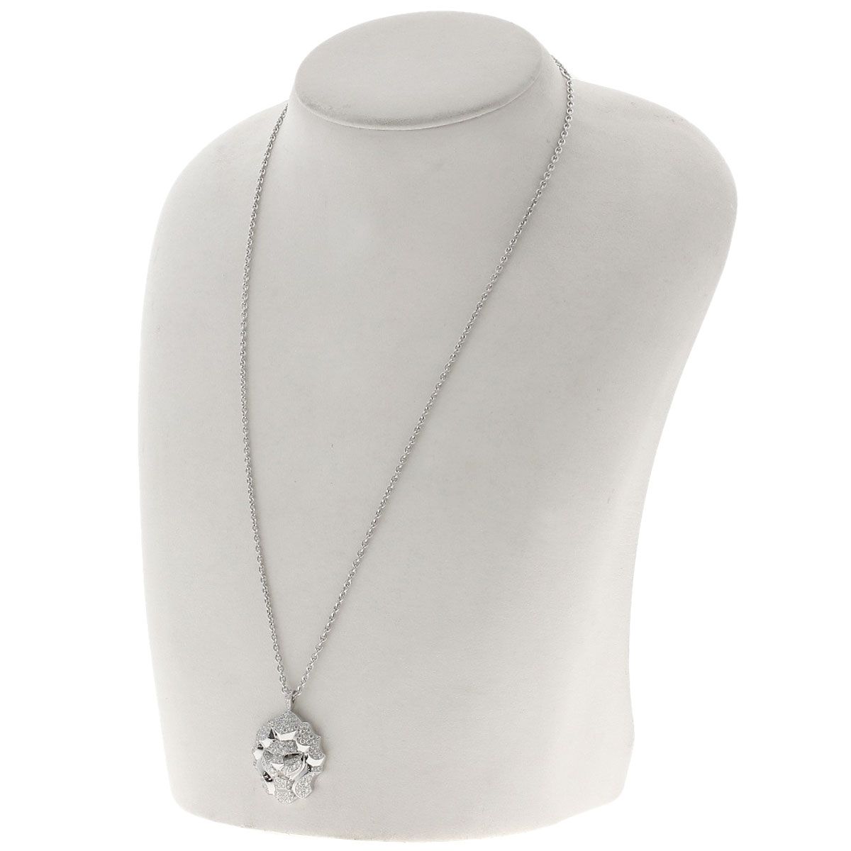 Chanel Sous le Signe du Lion Diamond Necklace K18wg Ladies