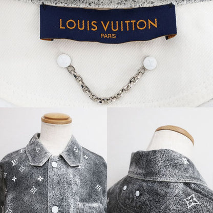Louis Vuitton Gradient Denim Shirt Rm212qqyzhls09w Size XL Monogram
