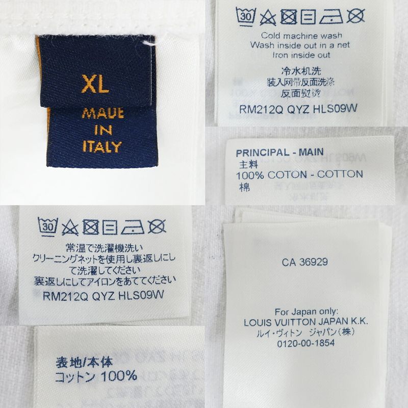 Louis Vuitton Gradient Denim Shirt Rm212qqyzhls09w Size XL Monogram