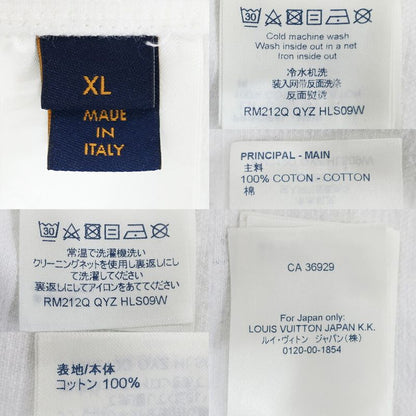 Louis Vuitton Gradient Denim Shirt Rm212qqyzhls09w Size XL Monogram