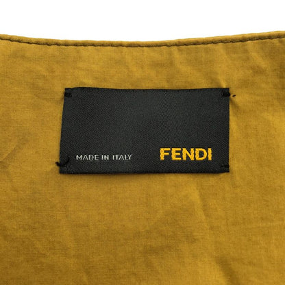 Fendi Piping Stitch Skirt Yellow 38